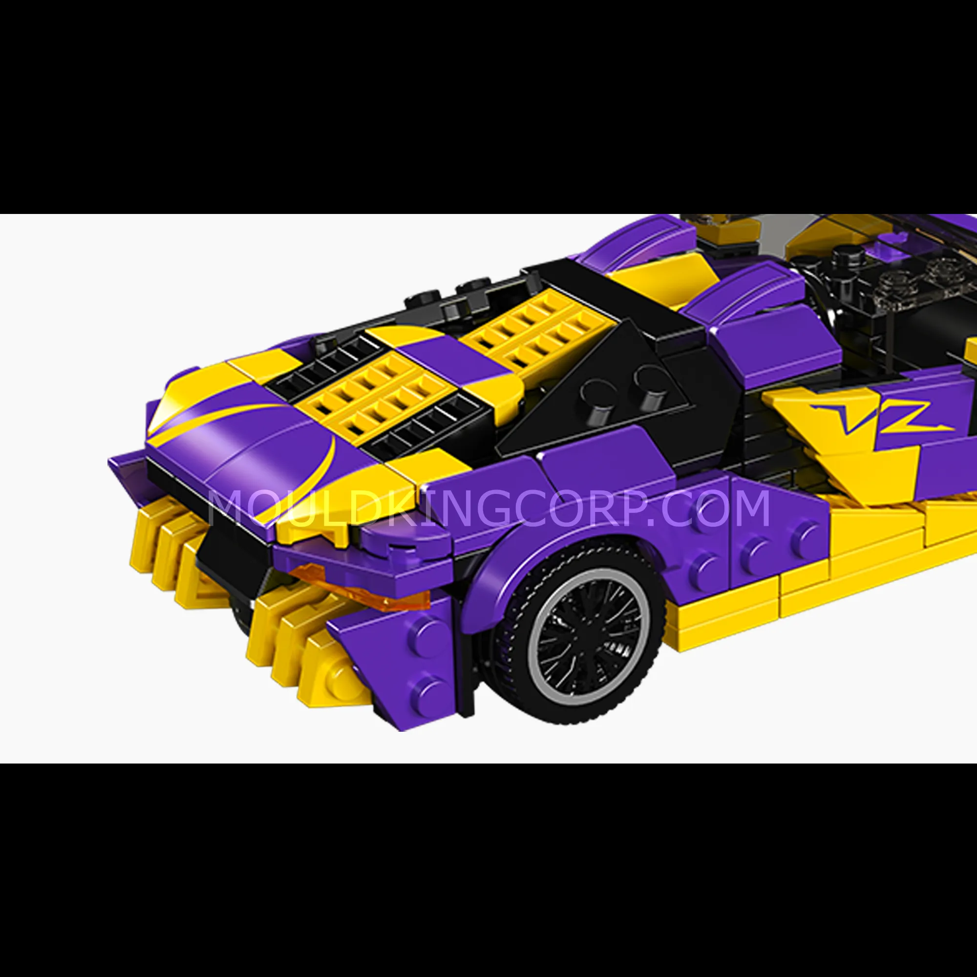 Supercar aggressive front