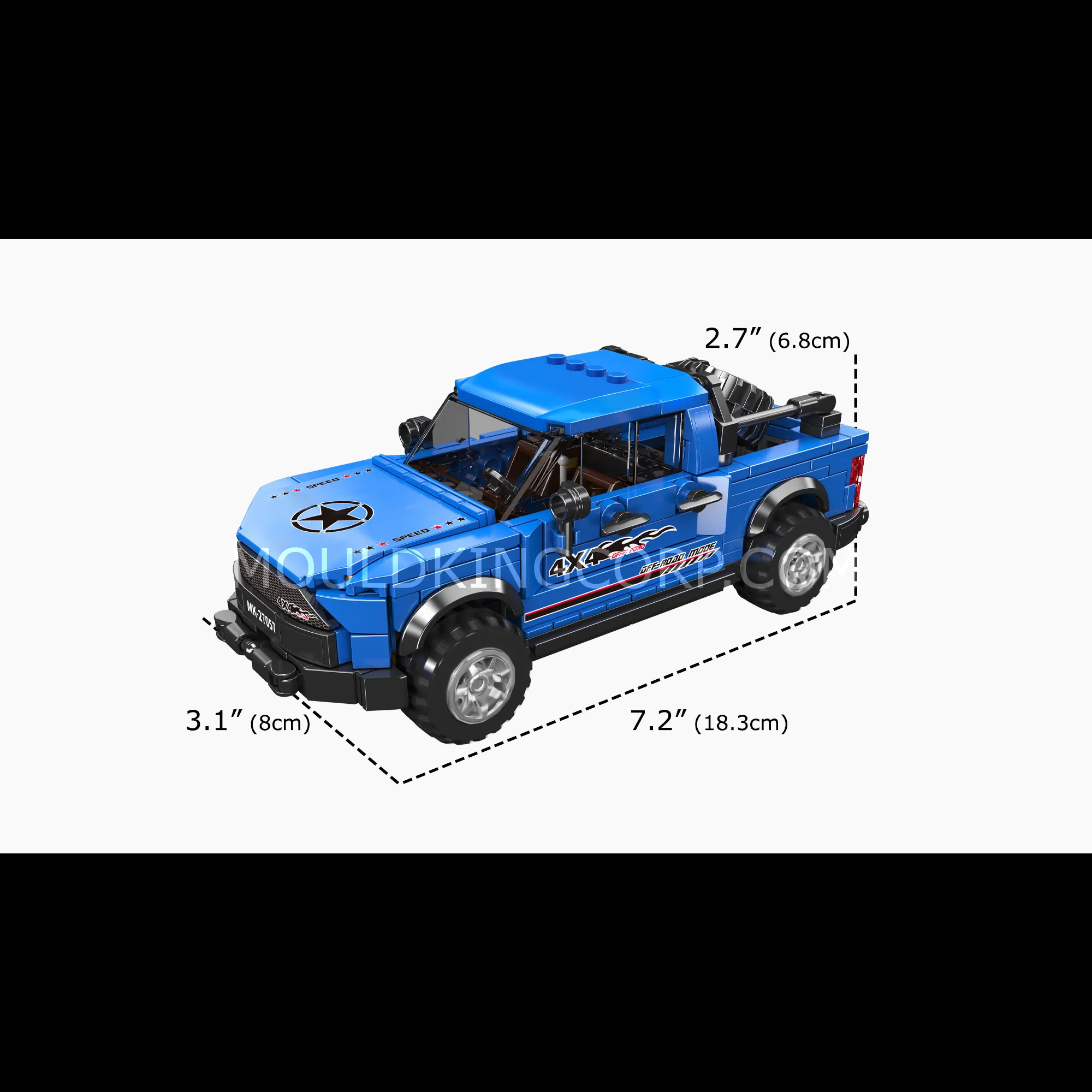 F-150 Raptor Pickup dimensions