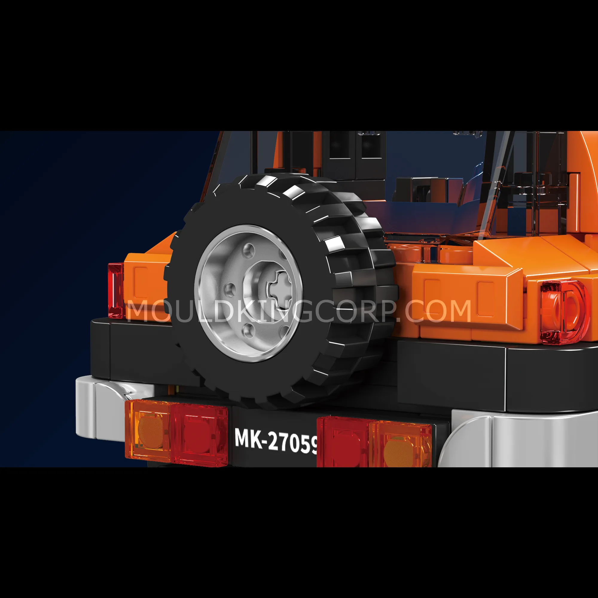 FJ Cruiser rear detail.