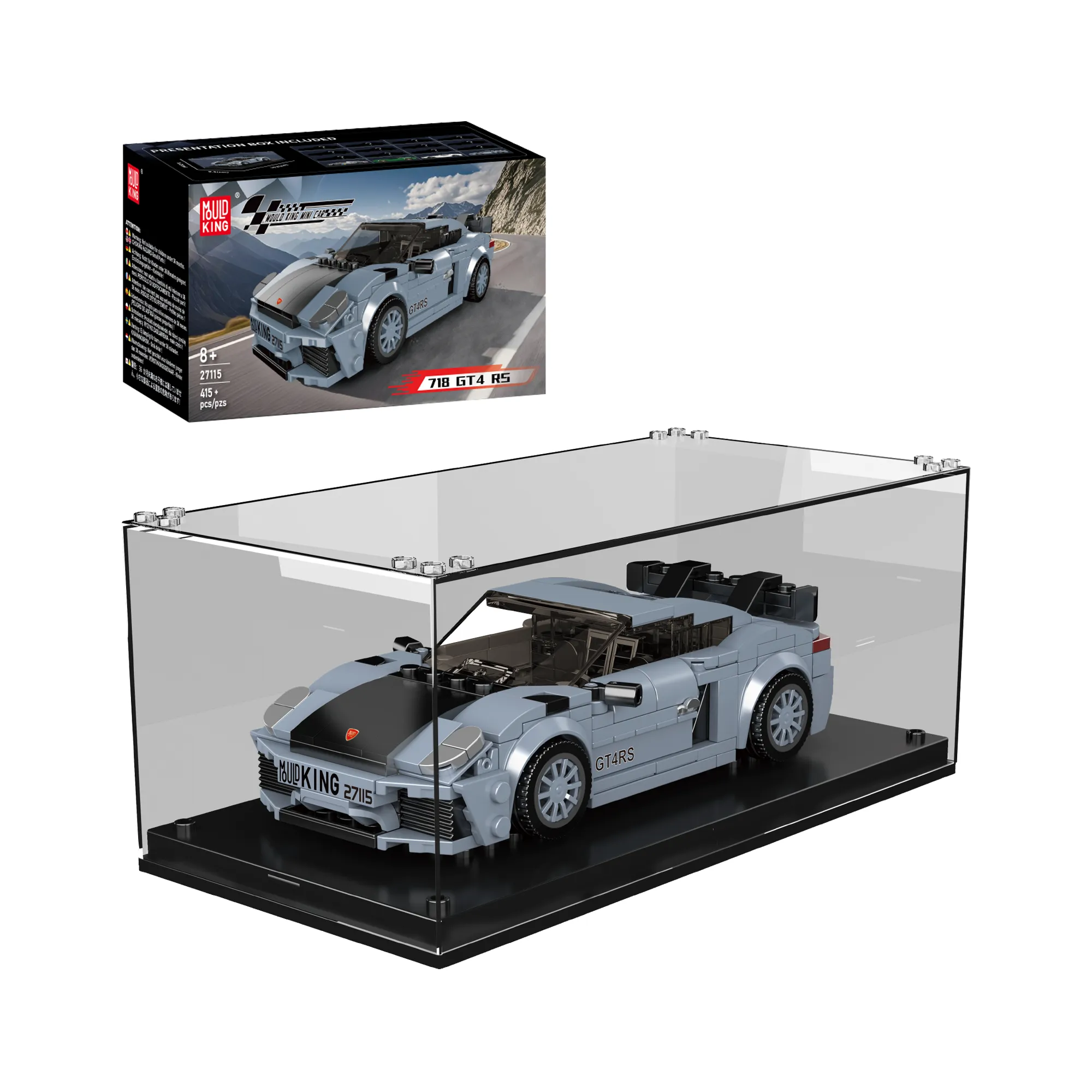 Side view of Mould King GT4RS model