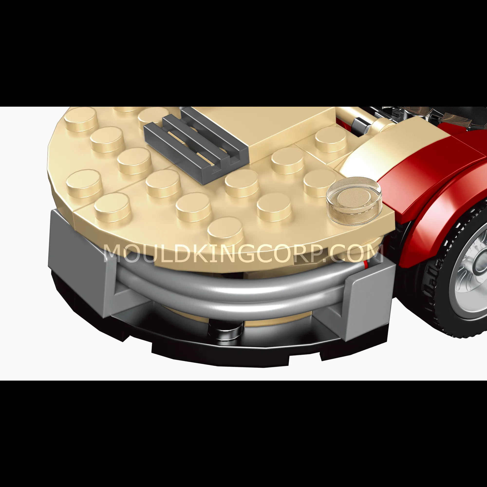 Landspeeder front detail