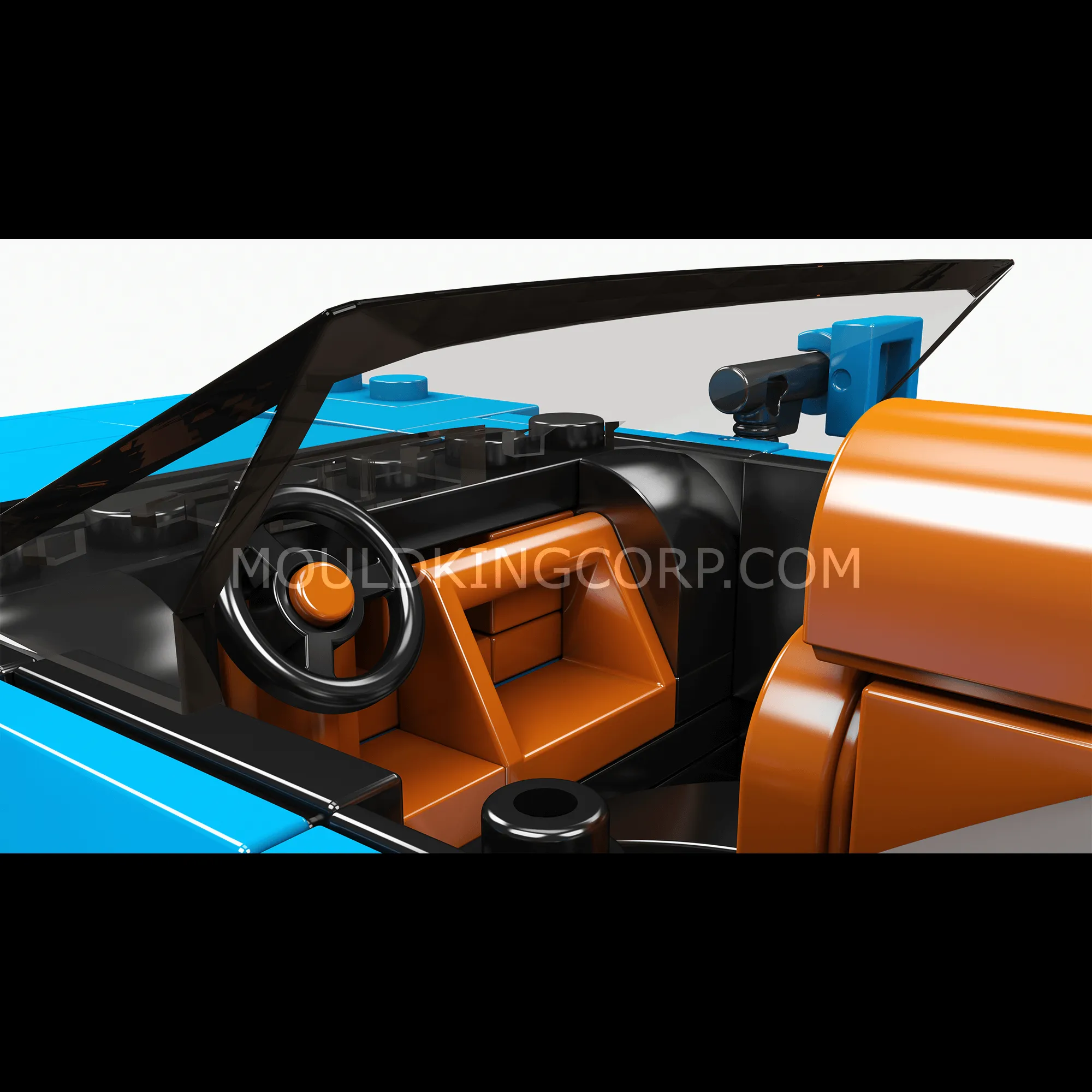 Interior of AMG GTC Convertible model