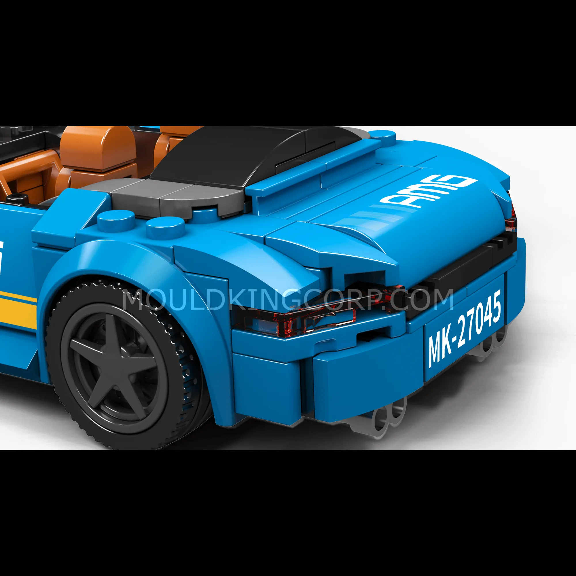 Rear view of AMG GTC Convertible model
