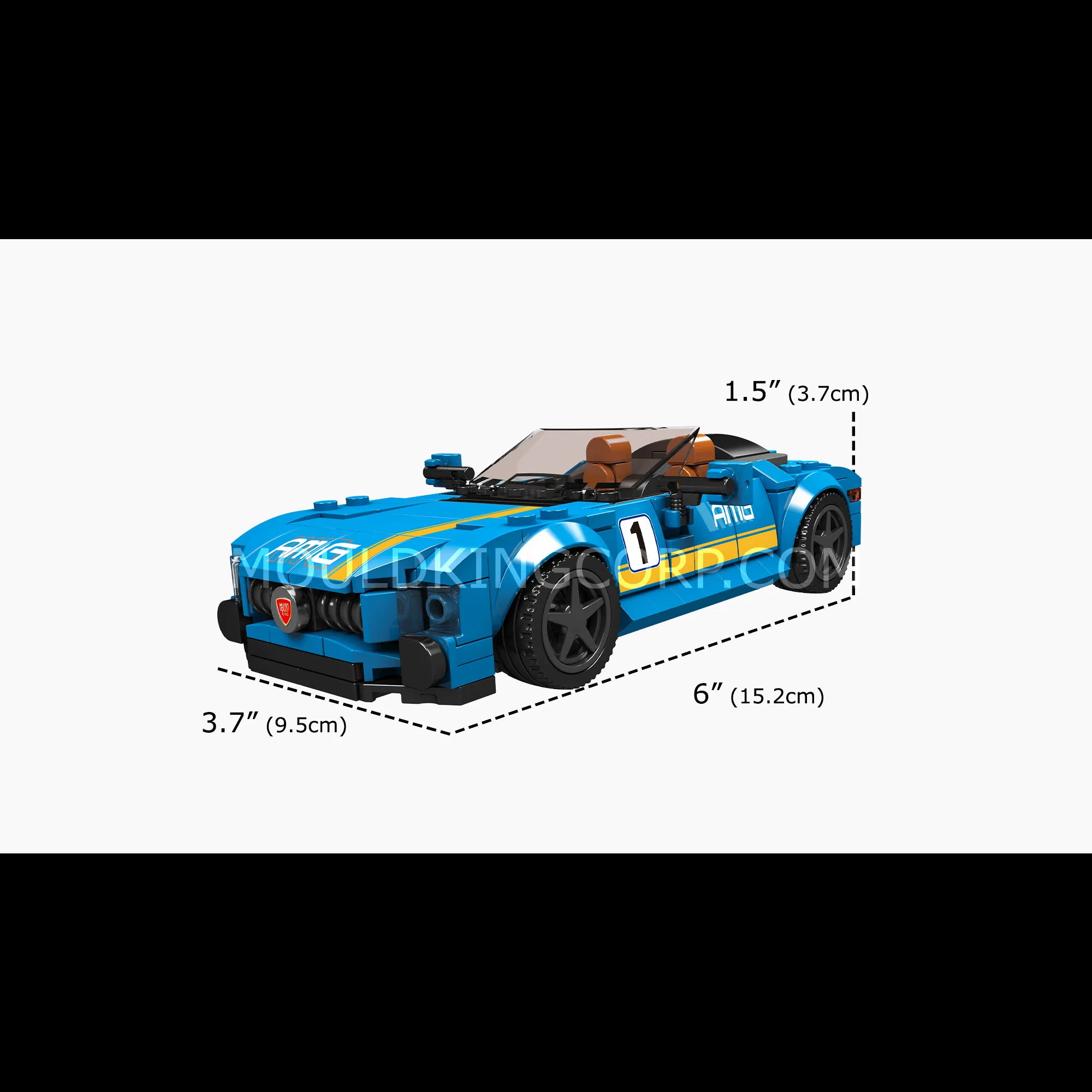 Dimensions of AMG GTC Convertible model