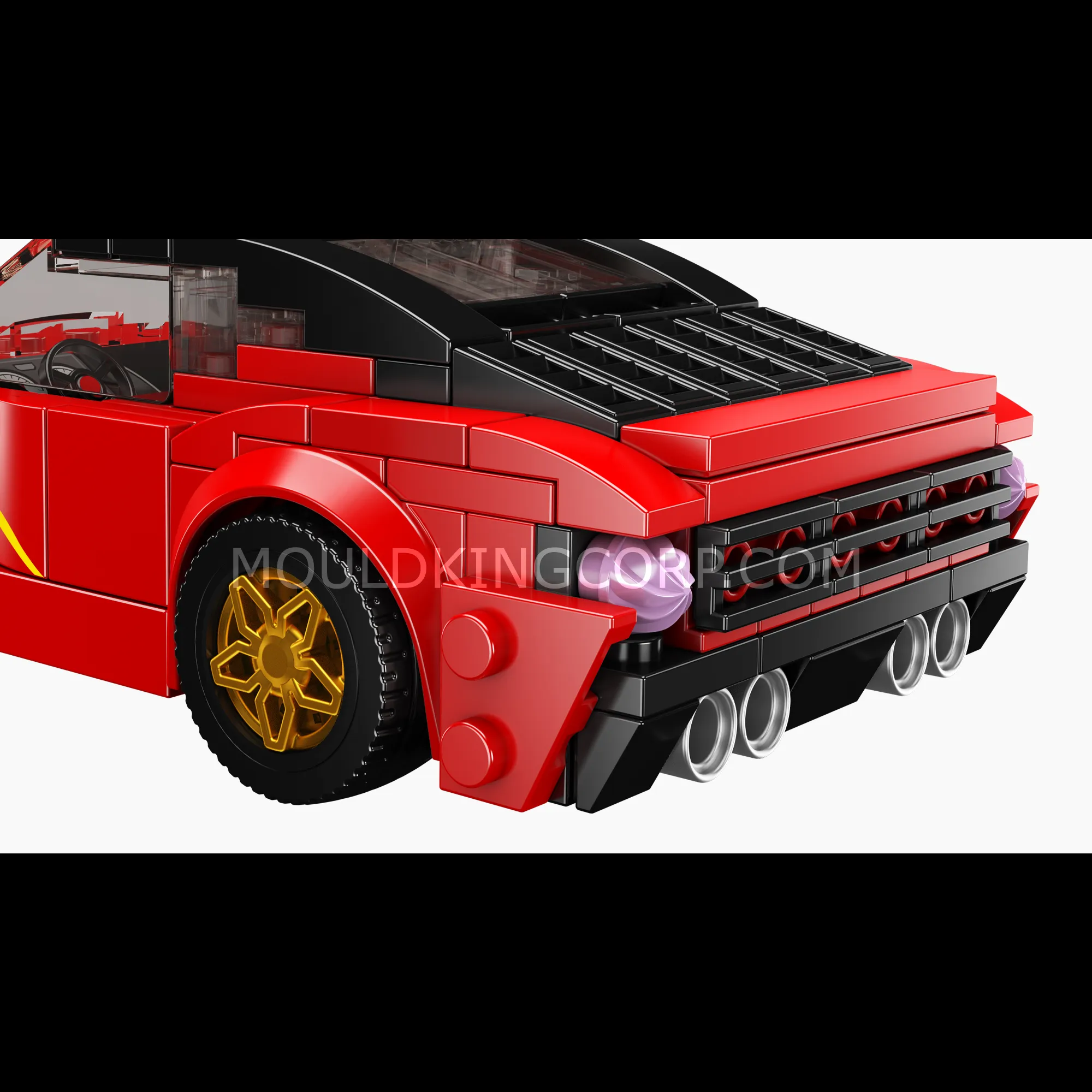 Aston DBS rear view and exhausts