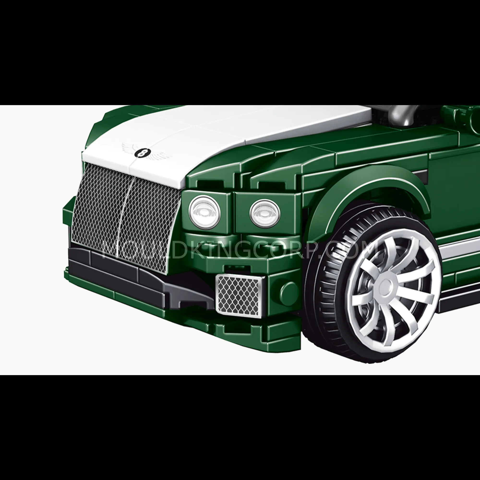Bentayga front grille and wheel close-up