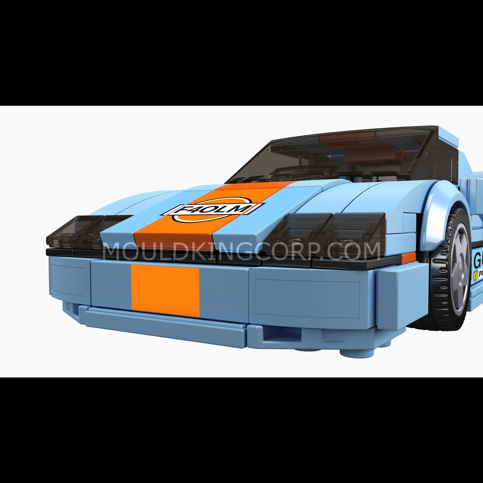 F40 LM side profile.