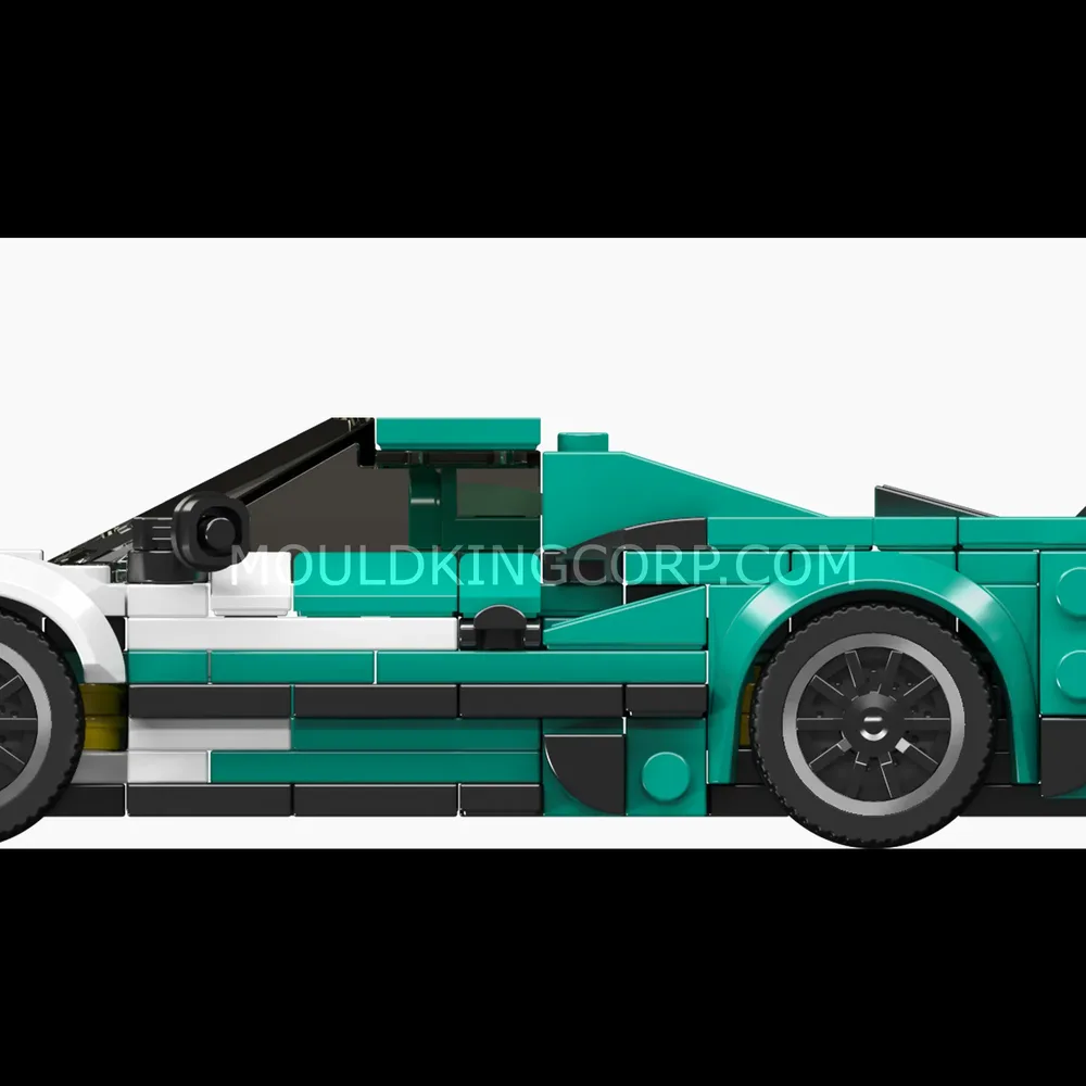 F8XX Supercar side profile