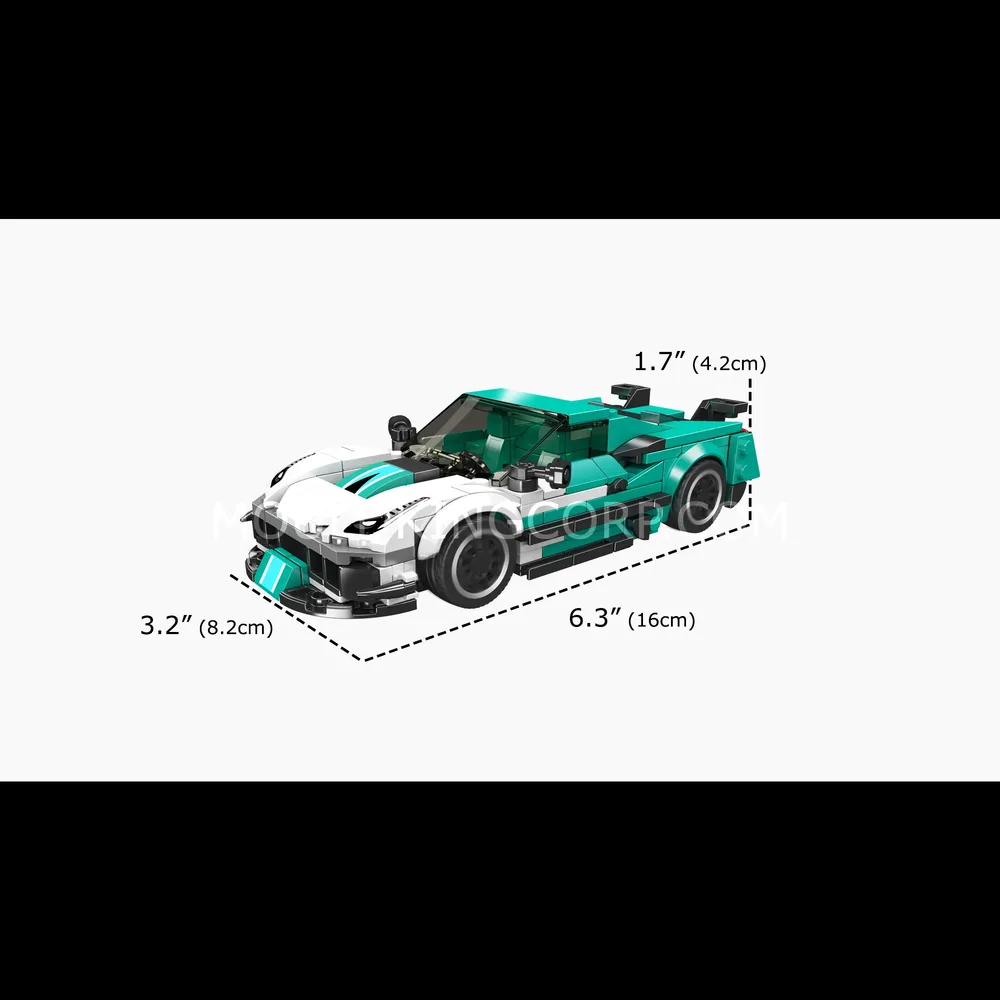 F8XX Supercar dimensions