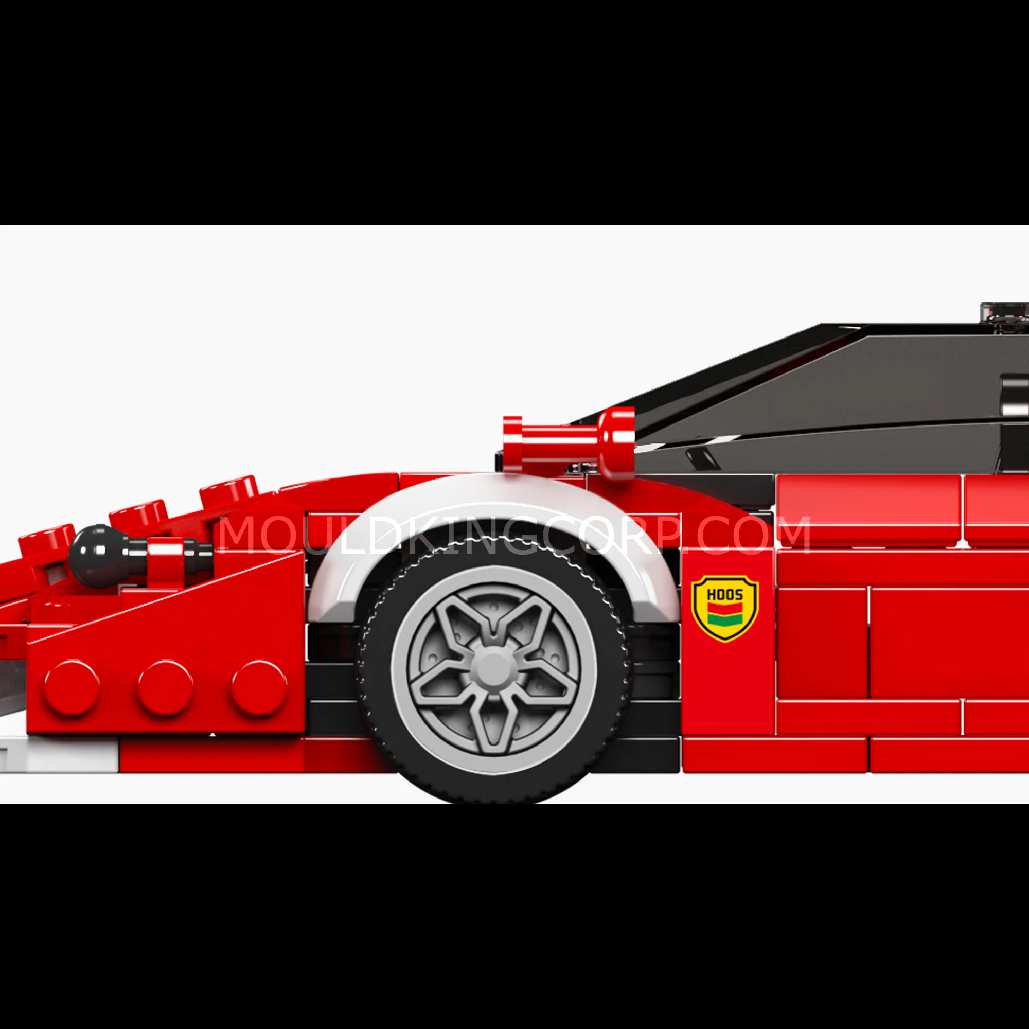 FXX model's sleek side profile.